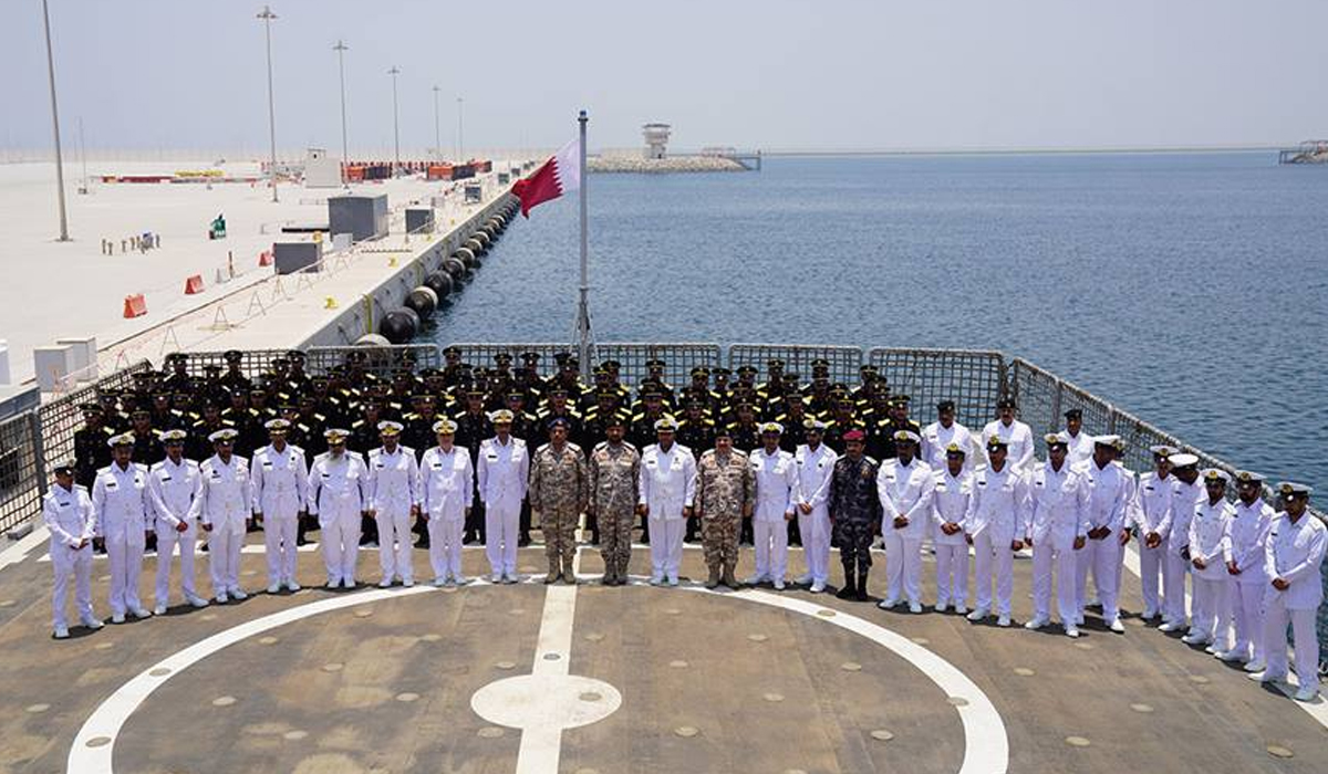 Training Ship for Candidates (Al Shamal) Arrives in Doha